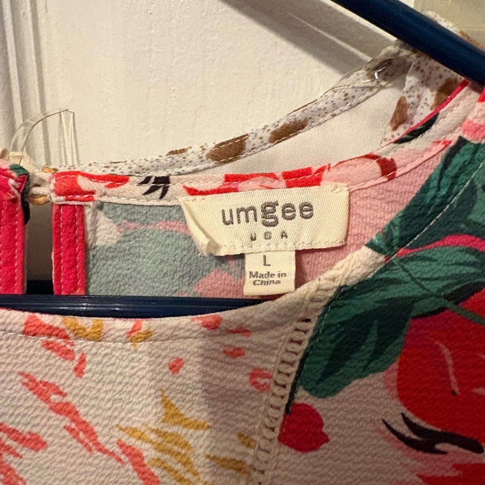 Umgee Multicolor Floral Dress - Picture 2 of 2